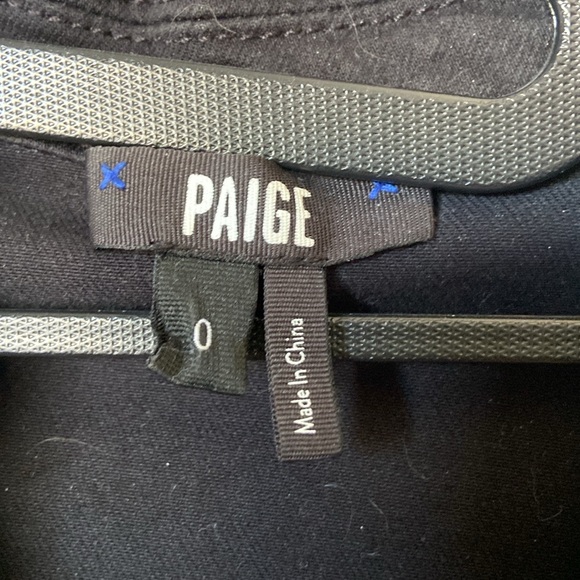 PAIGE Denim Black Jumpsuit - Picture 7 of 9